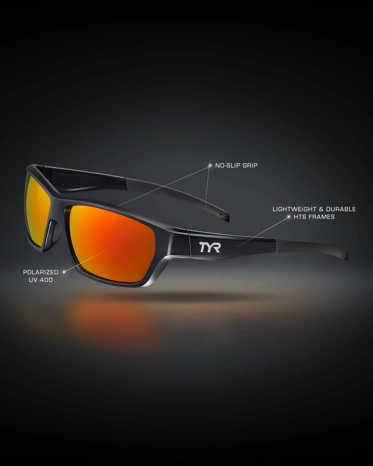 TYR | Lentes Cortez Red/Black