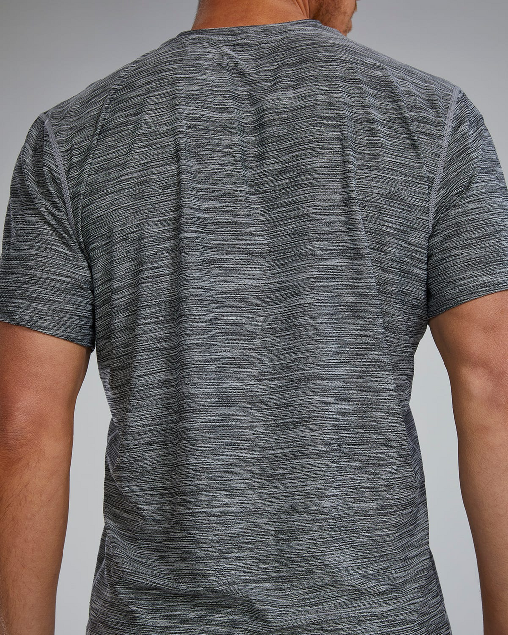 TYR | Playera Airtec Logo Heather Grey