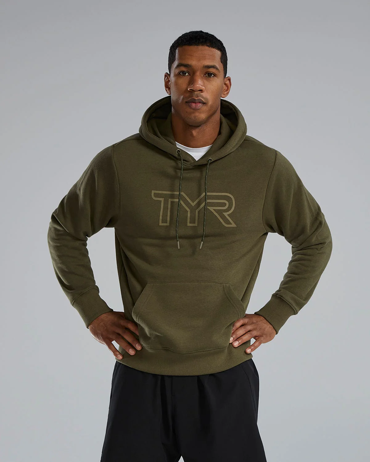 TYR | Hoodie Olive Night UNISEX