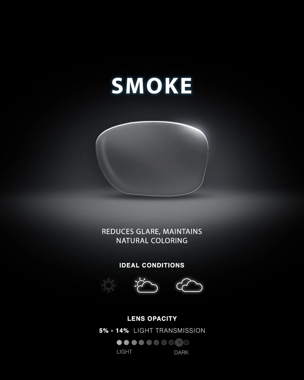 TYR | Lentes Cortez Smoke/Black