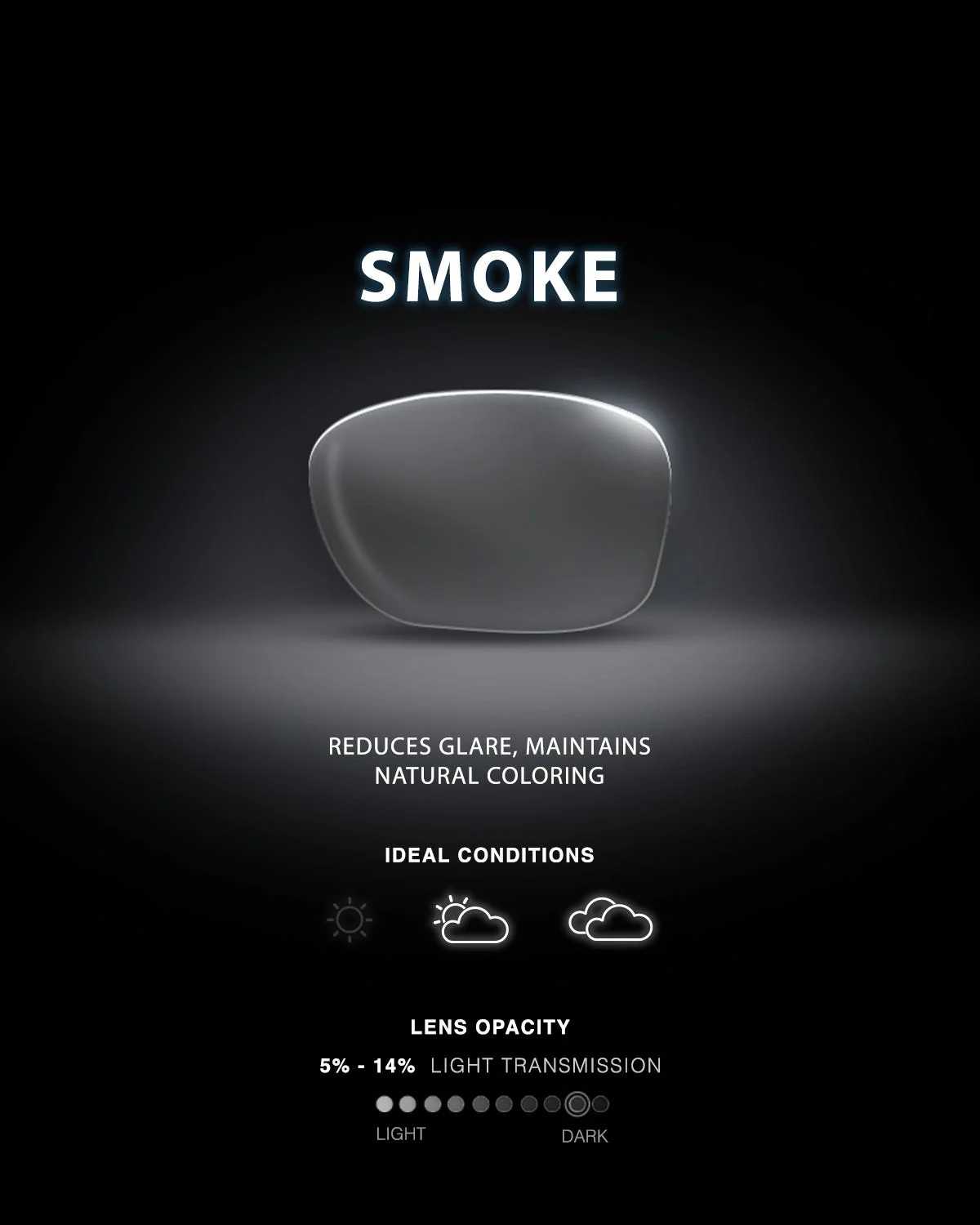TYR | Lentes Cortez Smoke/Black