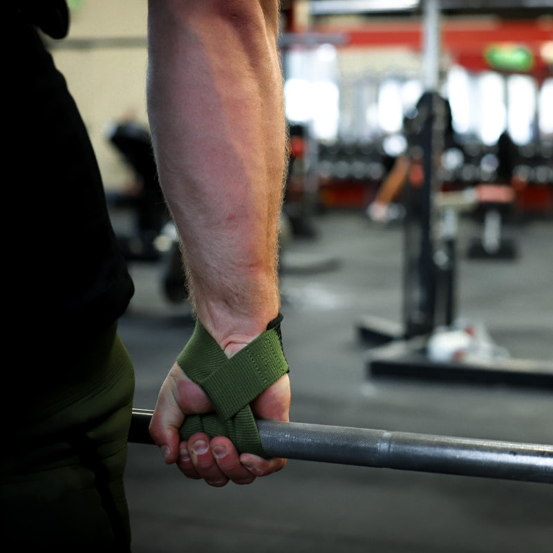 GYMREAPERS | Lifting Straps Black/White